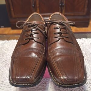 Stacy Adams Elegant Brown Leather Men's Dress Shoes